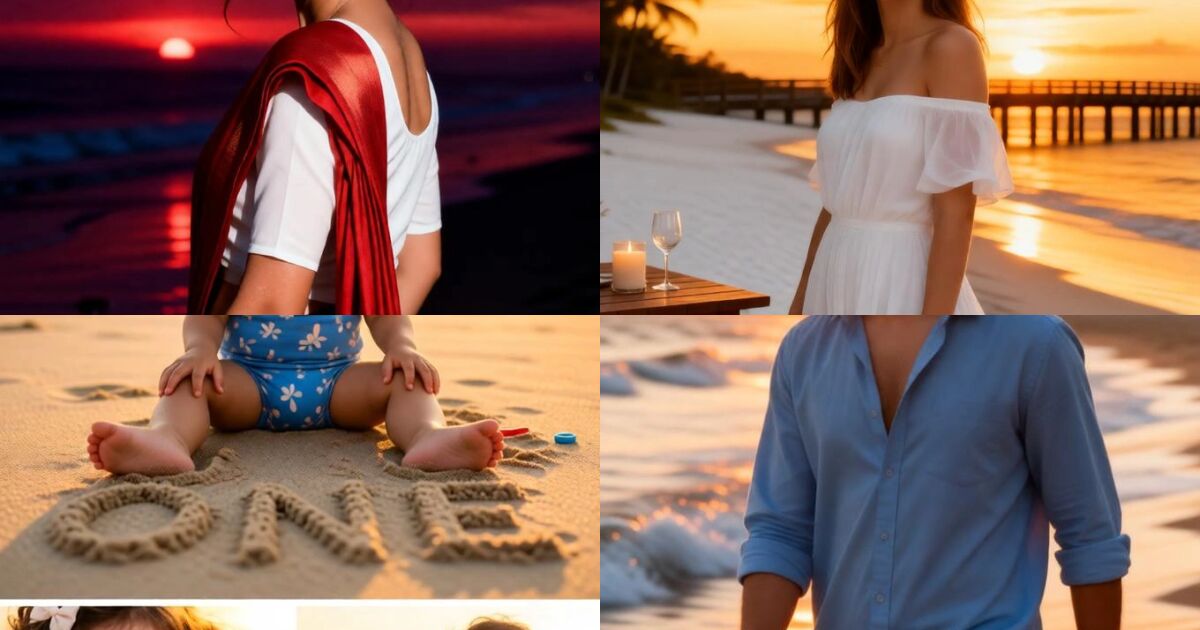 5 Stunning Sunset Beach AI Prompts